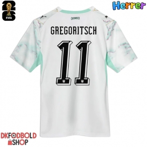 Østrig Michael Gregoritsch #11 Udebanetrøje VM 2026 Kort ærmer